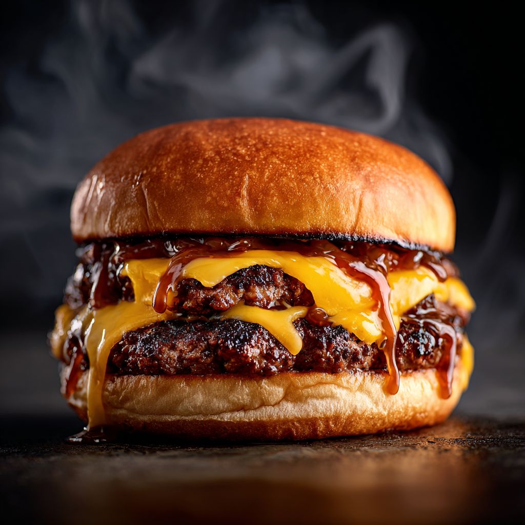 Hand-smashed Smash Cartel burger